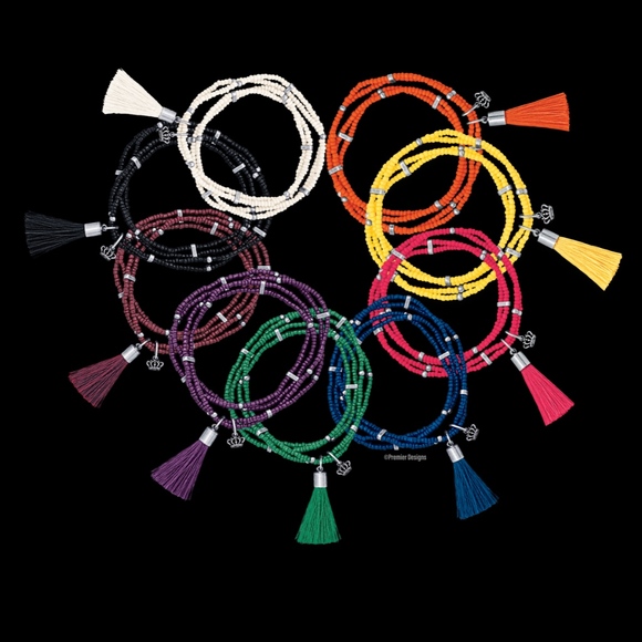 Premier Designs Color Play Bracelet / Necklace NEW - Picture 4 of 4